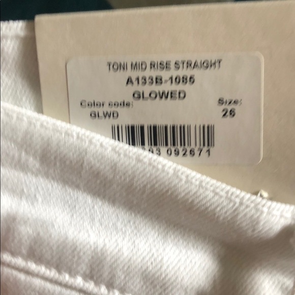 Agolde Toni Mid Rise Straight Jeans - Picture 5 of 12